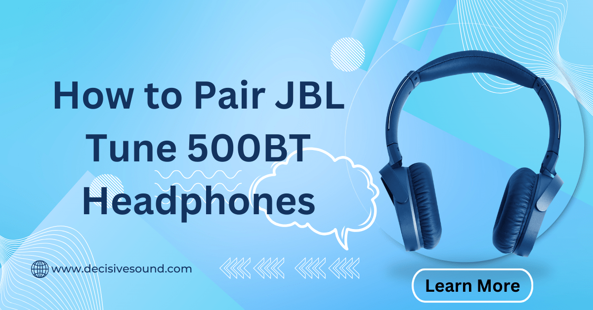 How to Pair JBL Tune 500BT Headphones